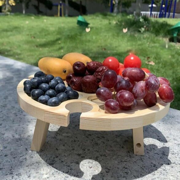 SnackTable – Dein faltbarer All-in-One Tisch für perfekte Picknicks!!