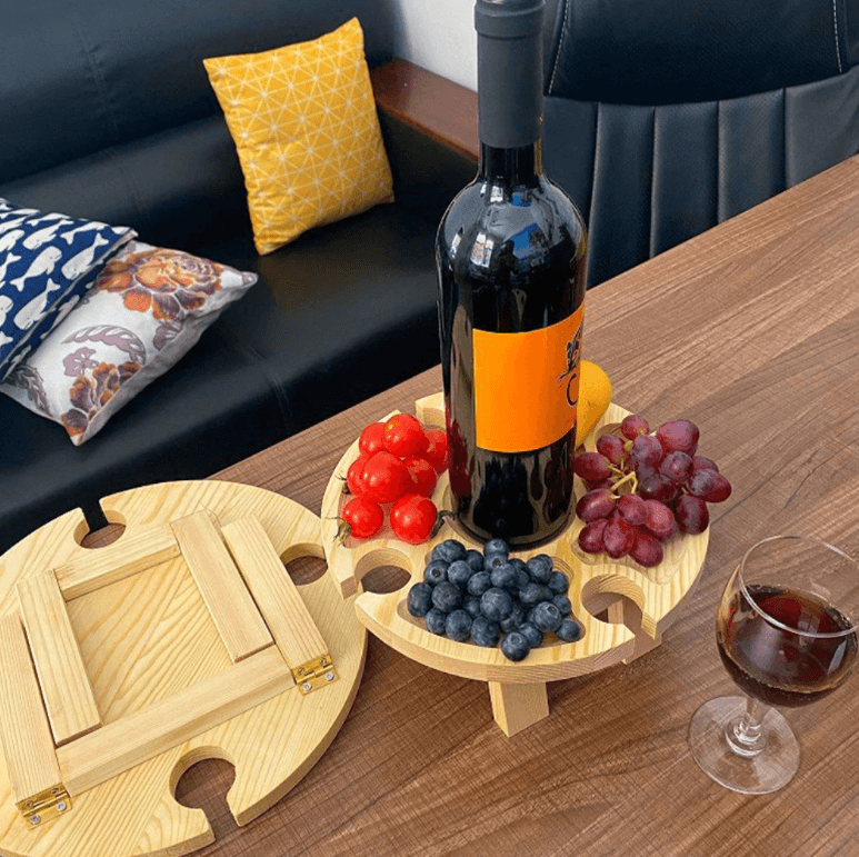 SnackTable – Dein faltbarer All-in-One Tisch für perfekte Picknicks!!