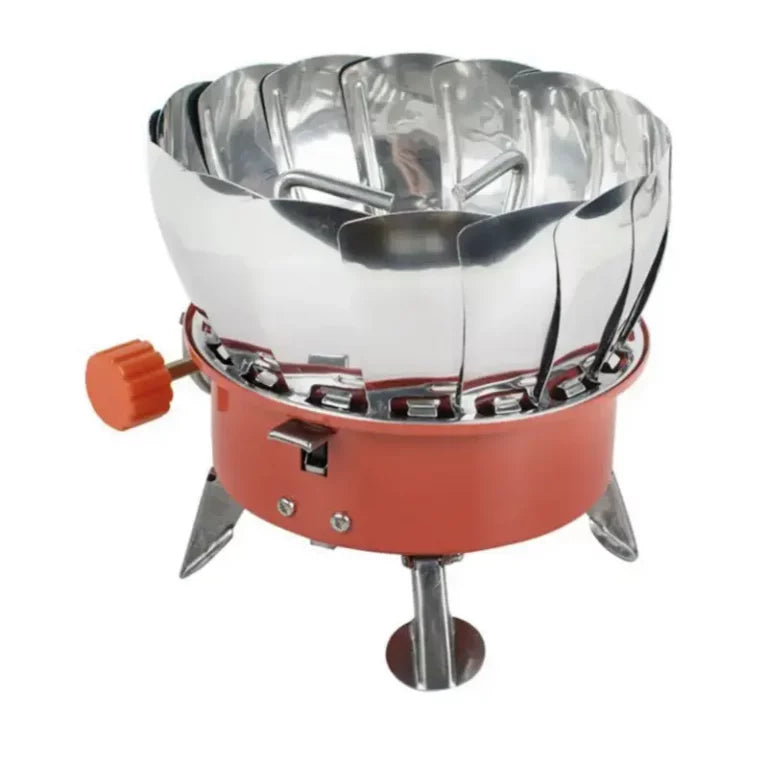 CampFire™ – Tragbarer Gaskocher für den Außenbereich