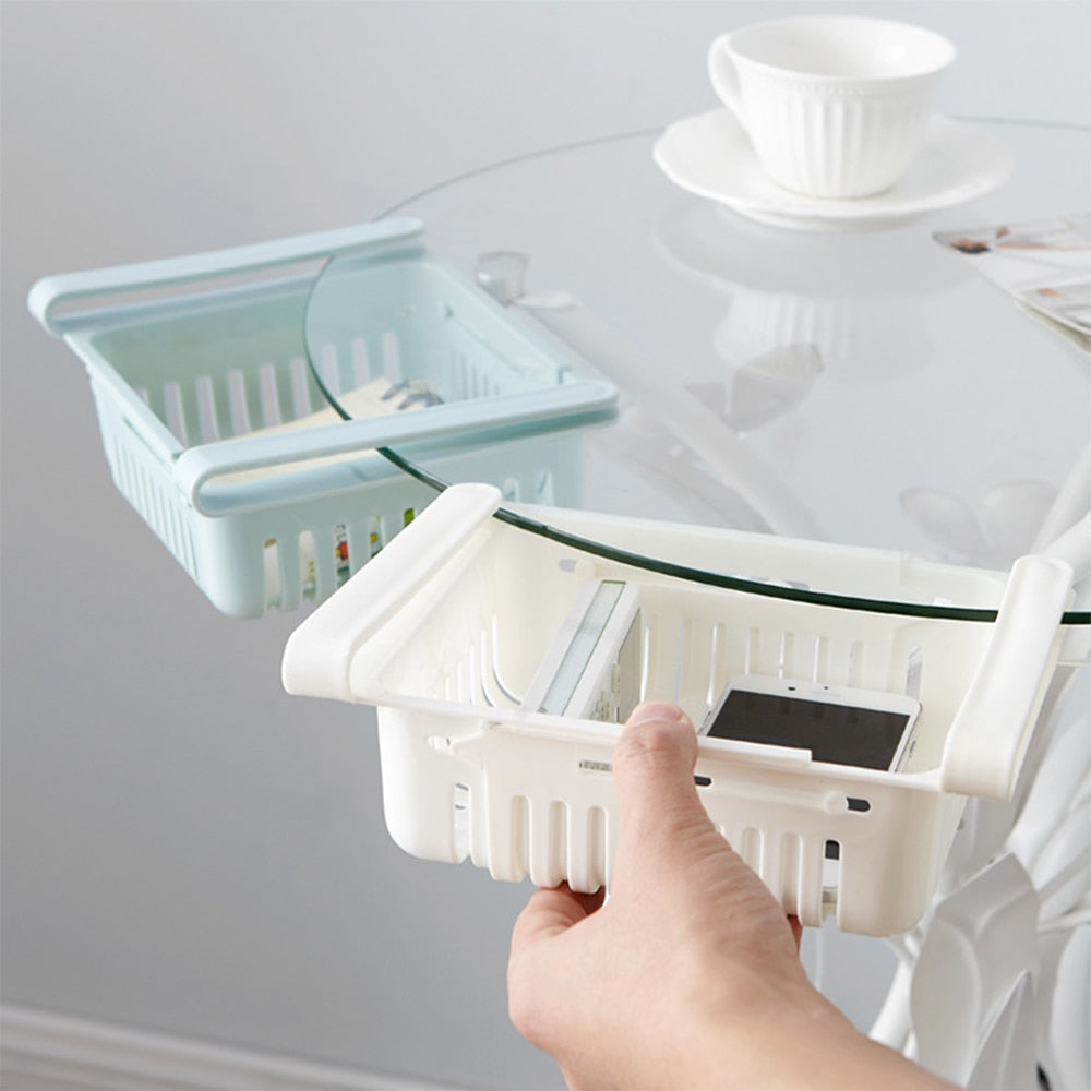 FridgeSaver - Adjustable refrigerator organizer: maximize your space [Letzter Tag Rabatt]