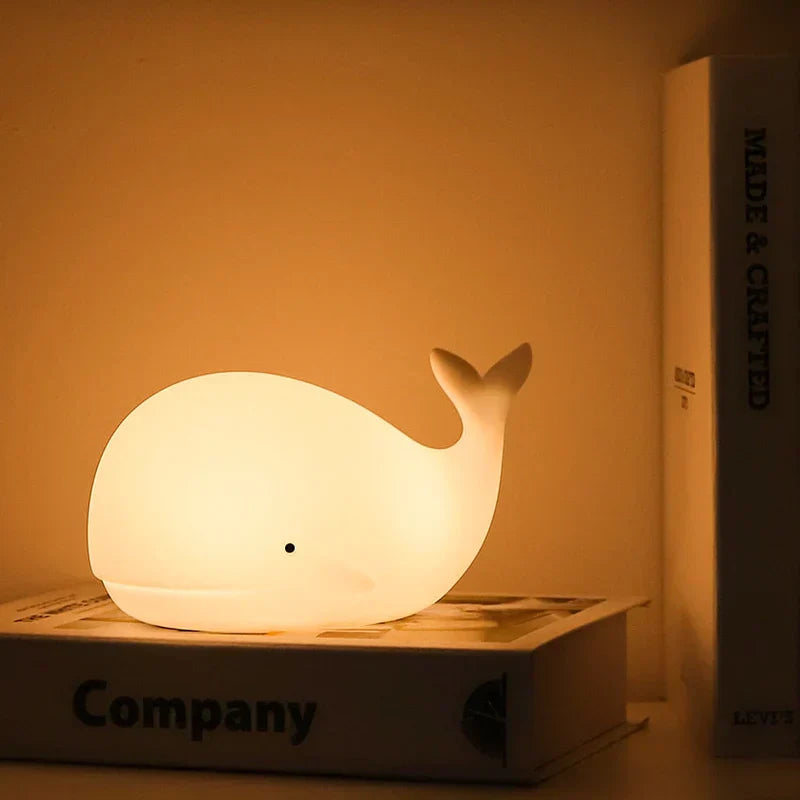 Luminubo Wallicht | LED Nachtlicht mit Farbwechsel | Kinderfreundlich & Beruhigend | Weiches Silikon | USB-betrieben