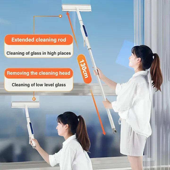 GlassSwipe – Streifenfreier Glanz mit einem Wisch