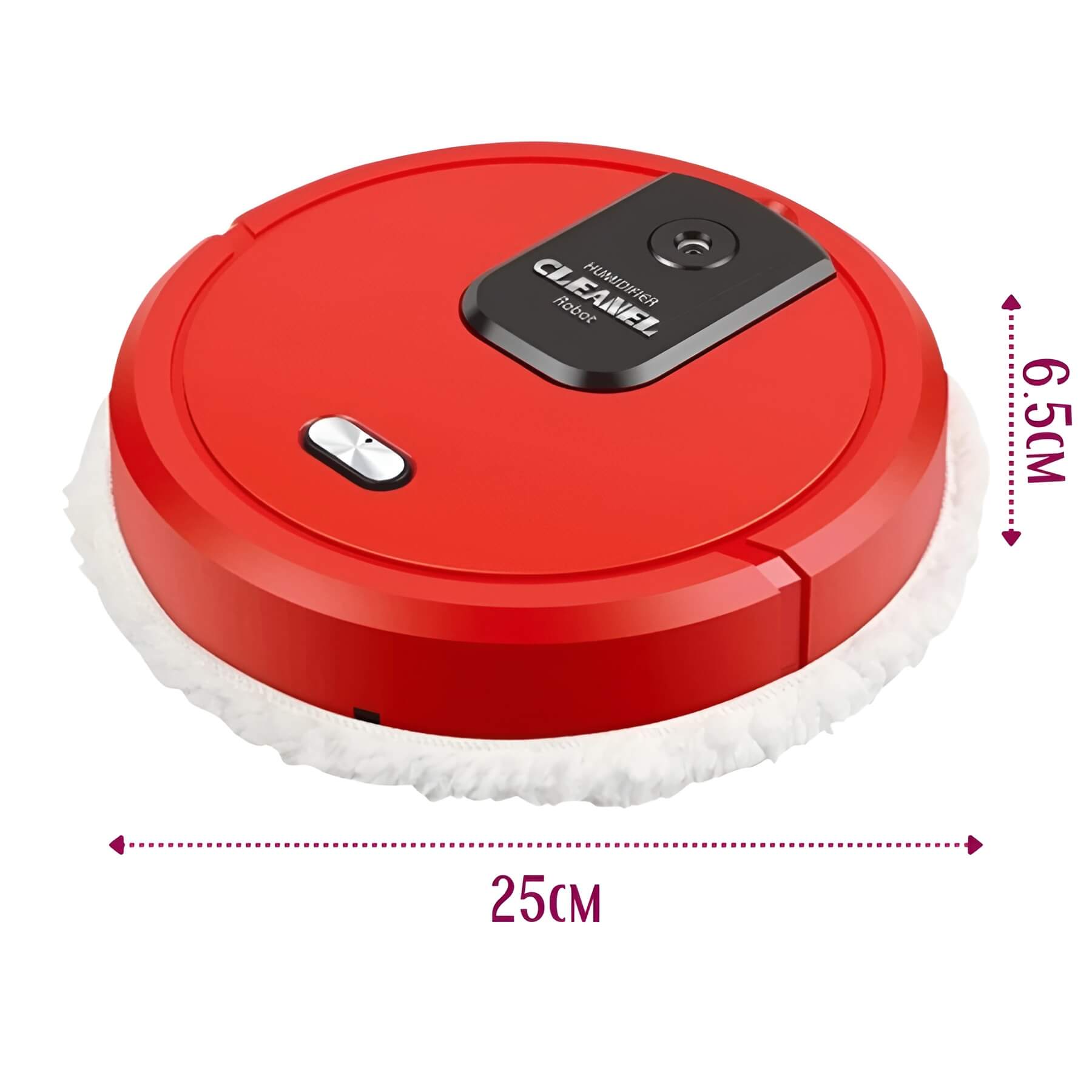 RoboGlide One | 3-in-1 Saug- & Wischroboter | Automatische Rückkehr | Für Hartböden & Teppiche