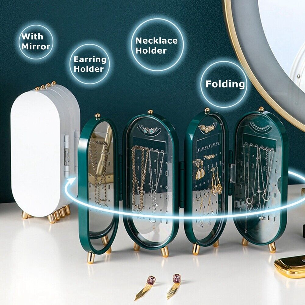 JewelEase – Eleganter Schmuck-Organizer für Zuhause & Reisen!