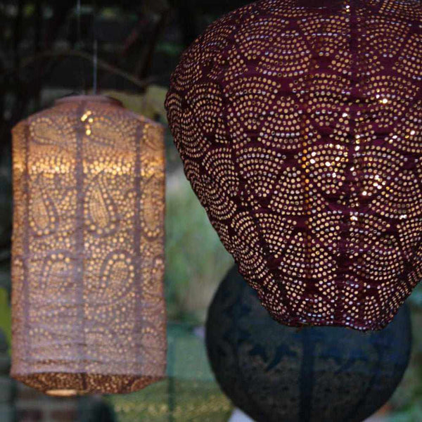SkyGlow | Solar-Laterne im Heißluftballon-Design | Wetterfest, automatisch & dekorativ | Garten, Terrasse & Balkonbeleuchtung