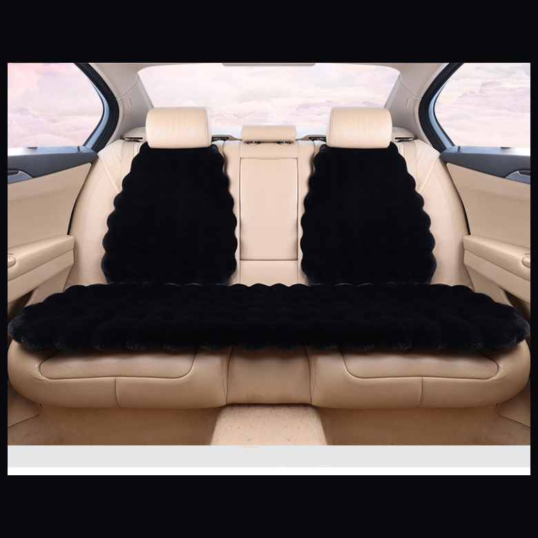 SeatVelour - Luxus Verdickte Plüsch Autositzkissen Set  [Letzter Tag Rabatt]