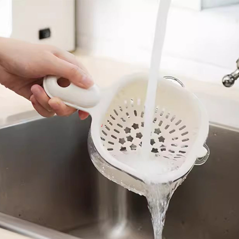 1+1 GRATIS | AquaKorb – Sauberes Waschen & cleveres Abtropfen!