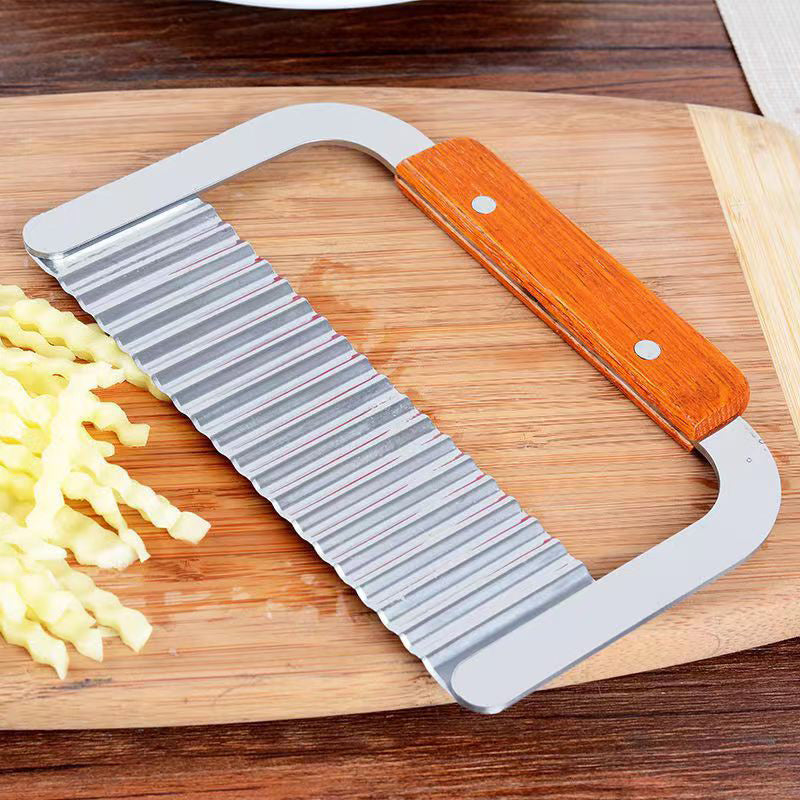ChopRipple - Edelstahl-Wellen-Kartoffelschneider