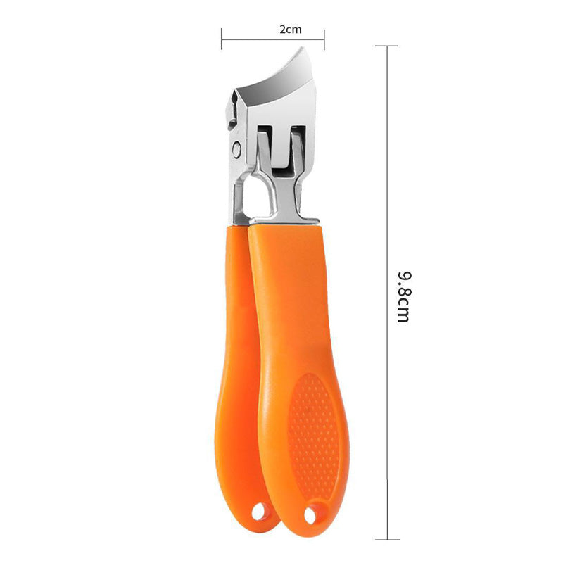 WideTrim - Weit öffnende, spritzwassergeschützte, abgewinkelte Nagelknipser