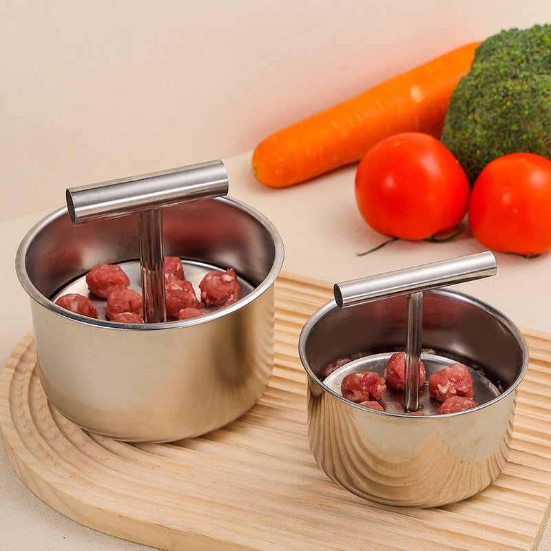 MeatShaper™ - Edelstahl-Frikadellenform für die Küche