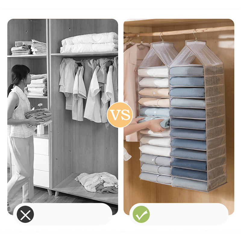 FoldRack – Spart Platz &amp; hält Kleidung perfekt organisiert