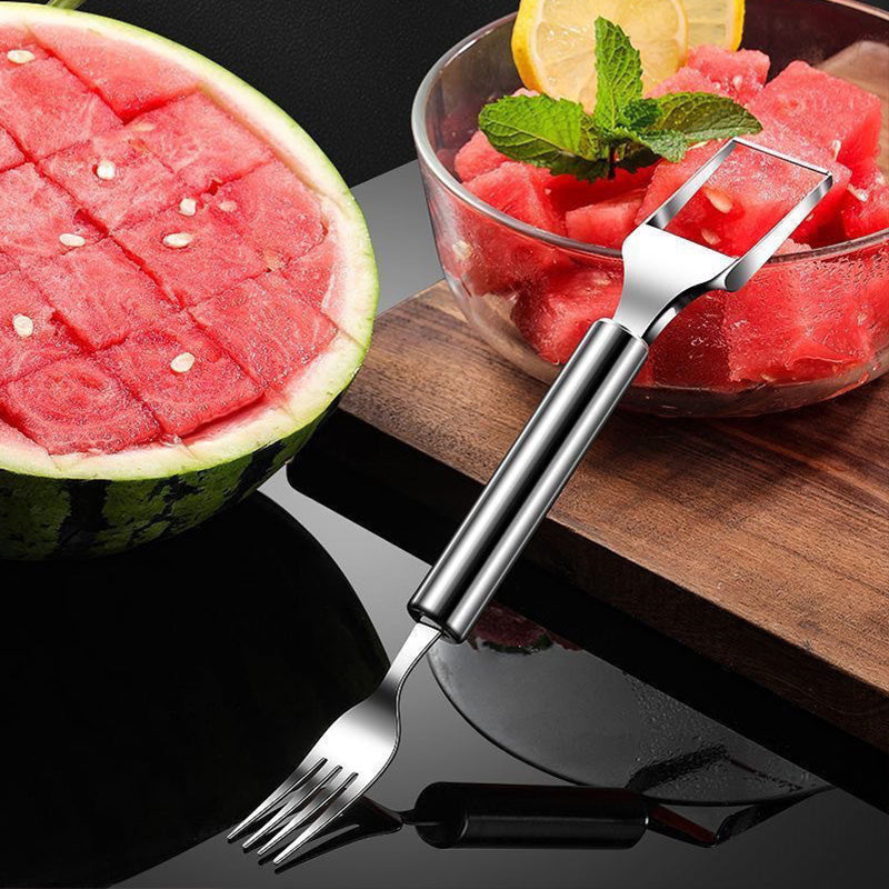 2+1 GRATIS | Slice&Serve – Saubere Obstwürfel in Sekunden!