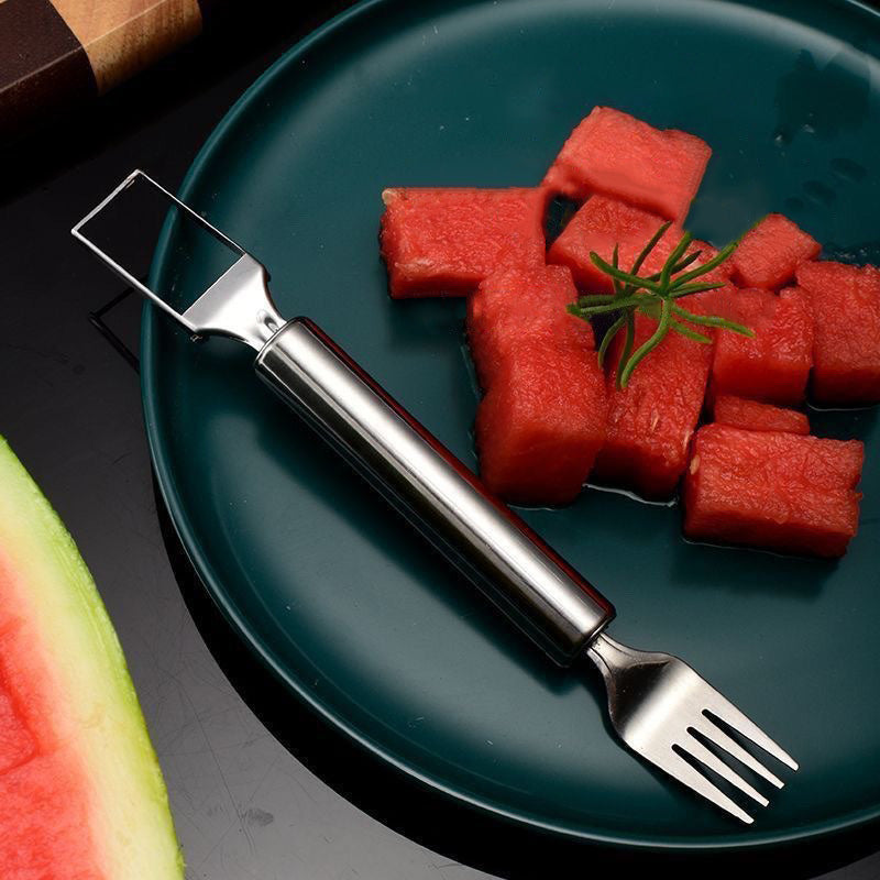 2+1 GRATIS | Slice&Serve – Saubere Obstwürfel in Sekunden!