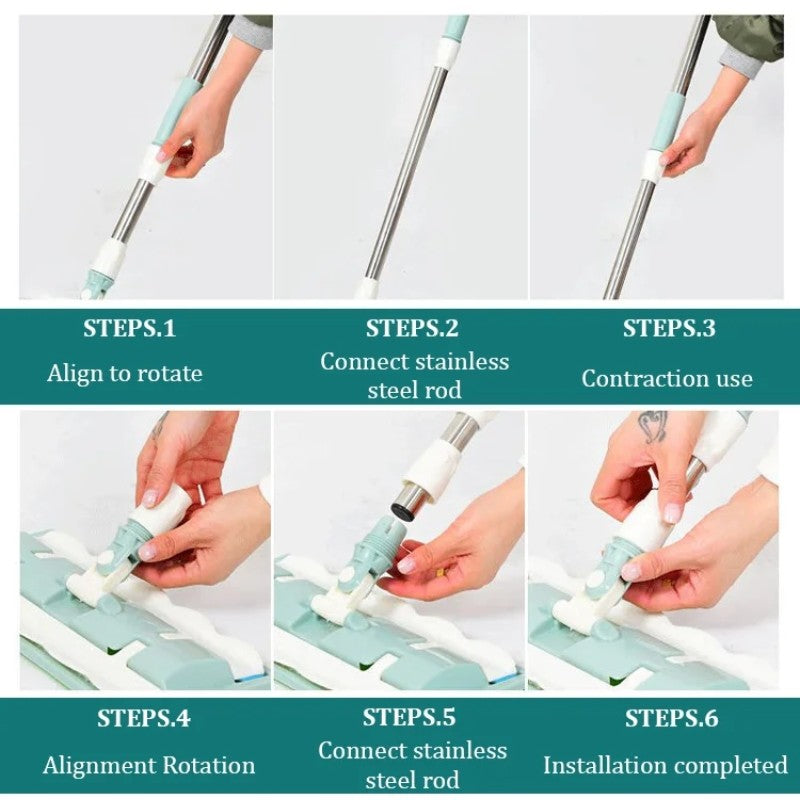 MopPro™ – Der praktische Flachmopp für makellos saubere Böden