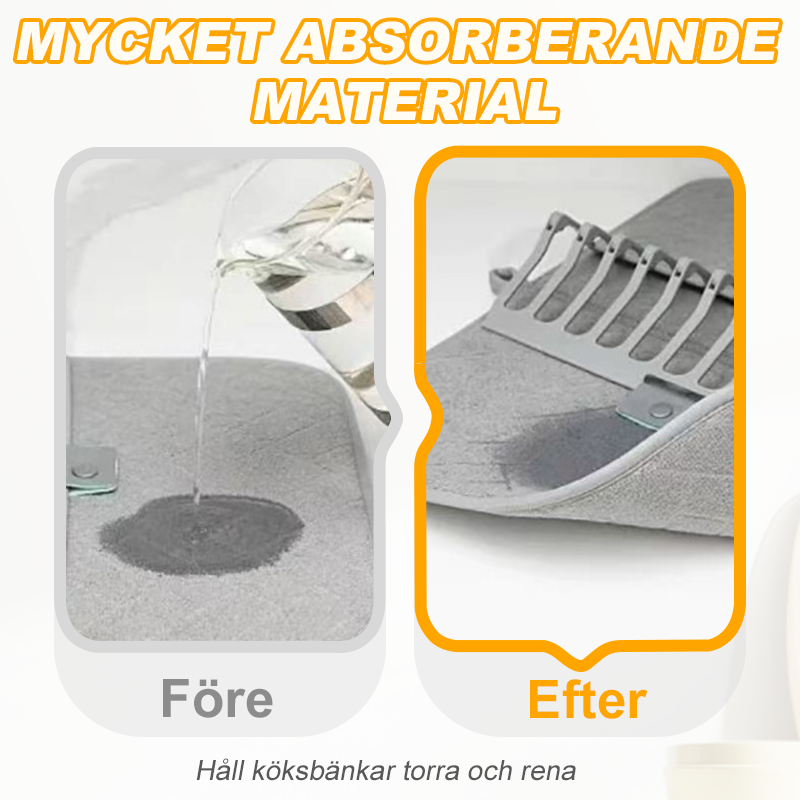 DryDish – Faltbare Trockenmatte für eine aufgeräumte Küche!