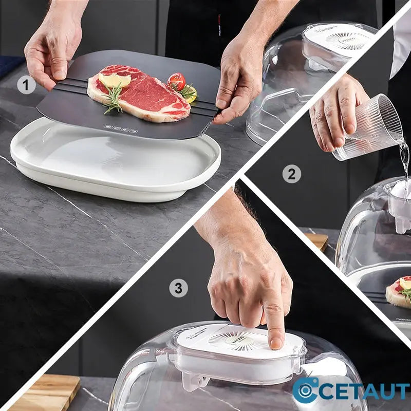 FreshThaw Pro – Fleisch in Minuten statt Stunden!