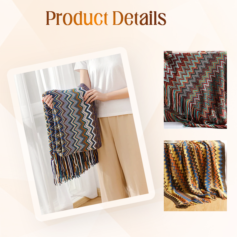 CasaLunaWeave – Boho-Decke, die Wärme und Stil vereint