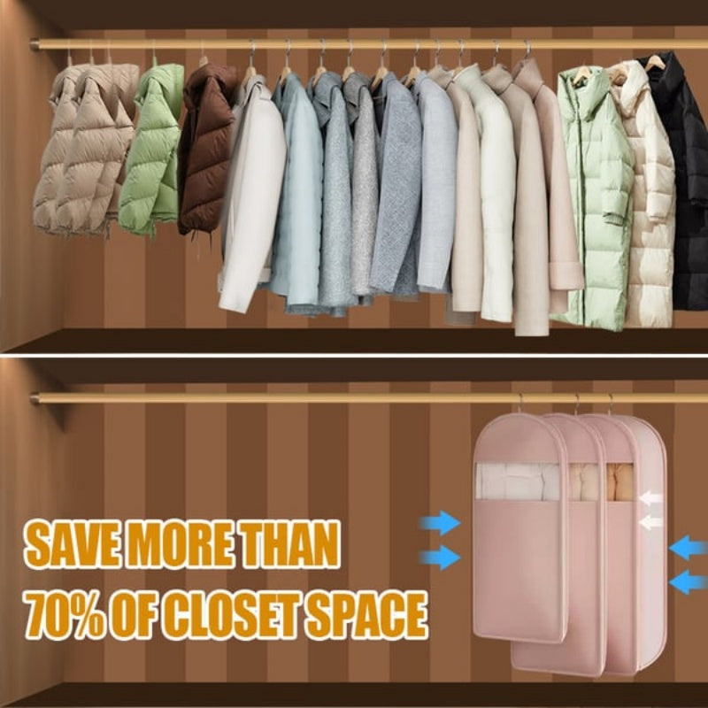ClosetZip – Mehr Platz & Schutz für deine Kleidung!