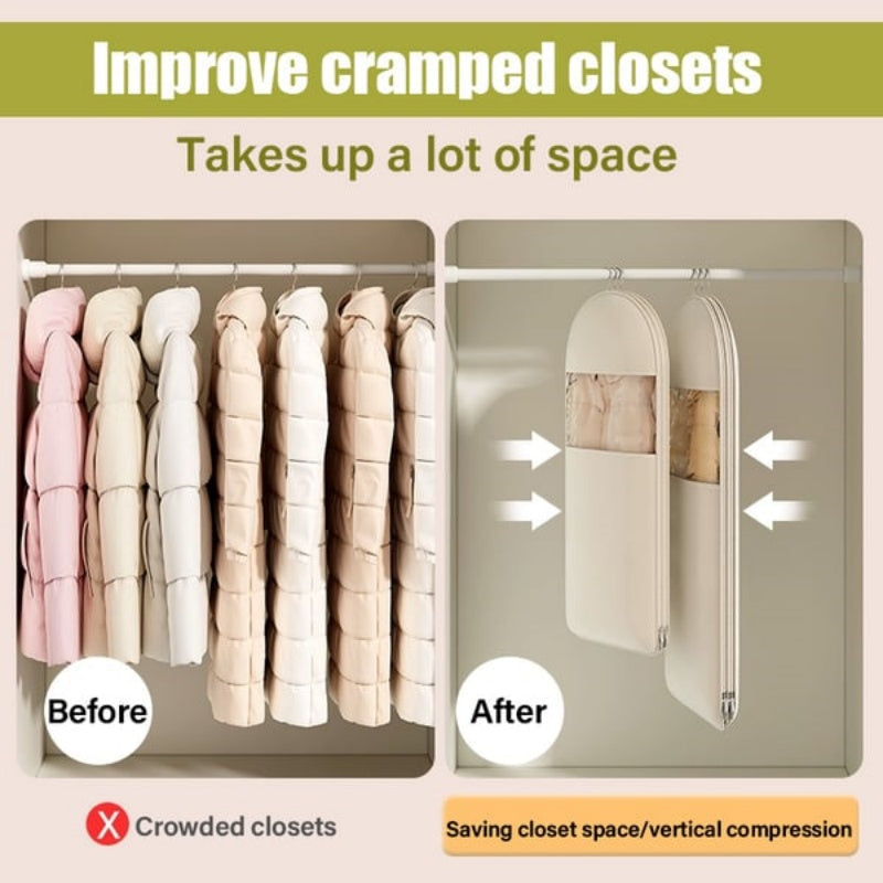 ClosetZip – Mehr Platz & Schutz für deine Kleidung!