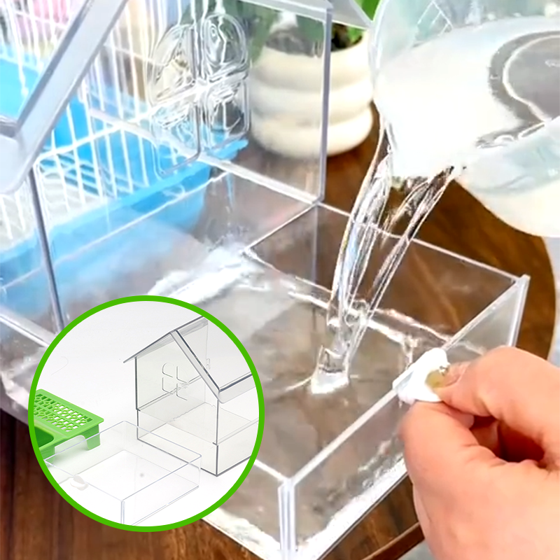ClearFeast Bird – Sauber füttern ohne Futterchaos!