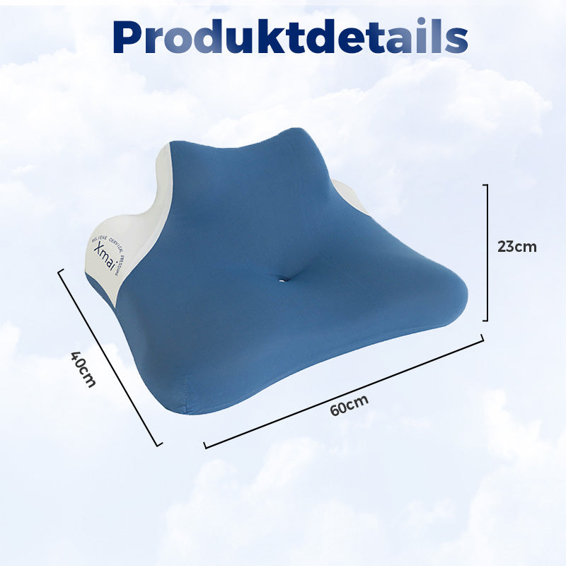 DreamAlign – Ergonomisches Memory Foam Kissen für erholsamen Schlaf!