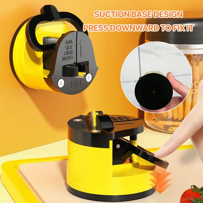 1+1 GRATIS | SharpMate – Mini Messerschärfer mit Saugnapf!