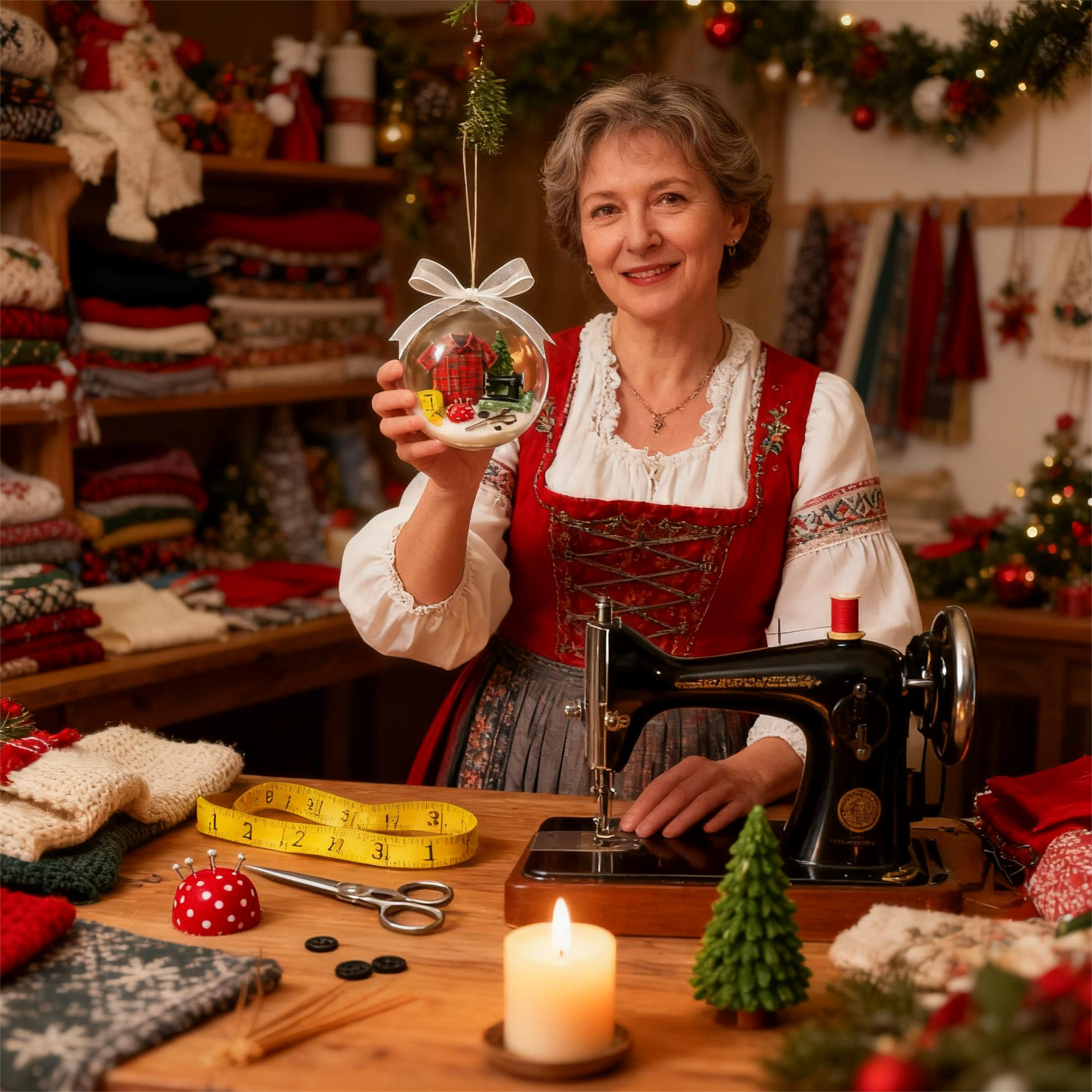 JoySphere – Ein Hauch Nähmagie für deinen Weihnachtsbaum