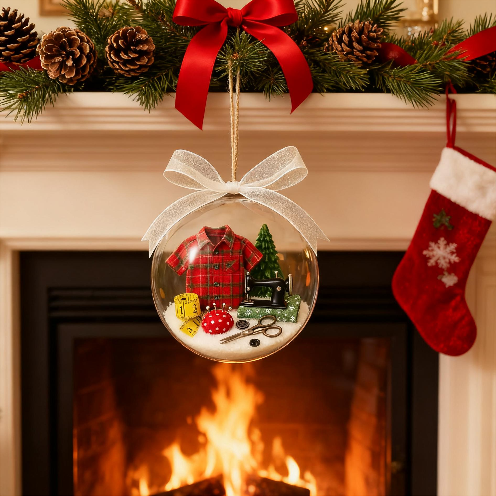 JoySphere – Ein Hauch Nähmagie für deinen Weihnachtsbaum