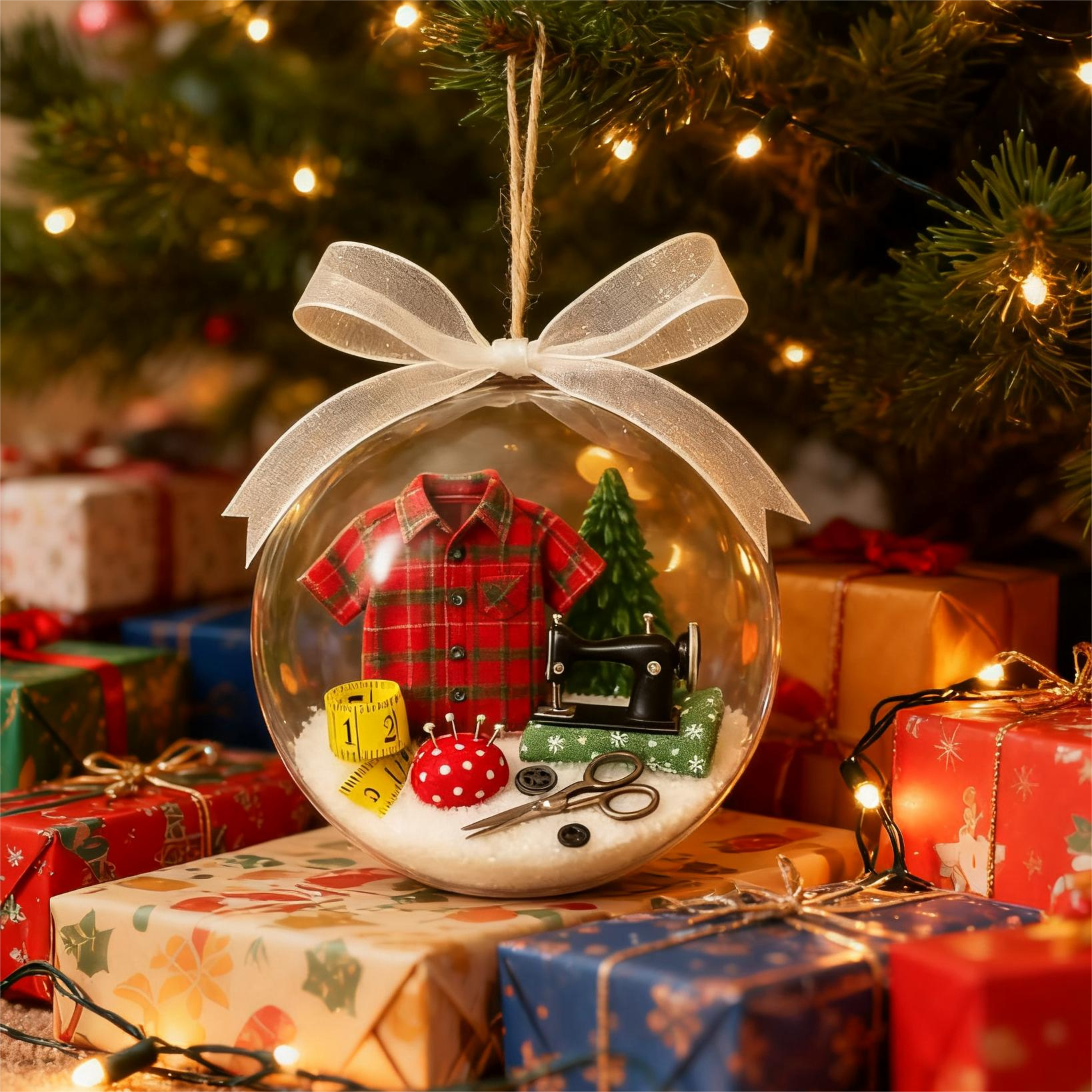 JoySphere – Ein Hauch Nähmagie für deinen Weihnachtsbaum