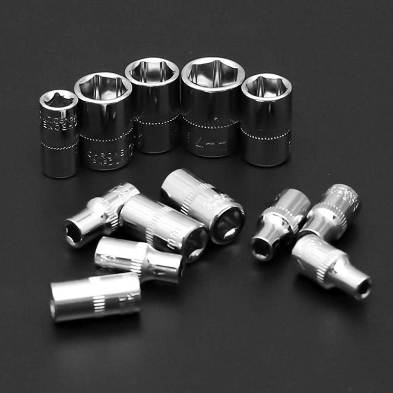 RigorGrip – Das ultimative 46-teilige Schnellwechsel-Steckschlüssel-Set