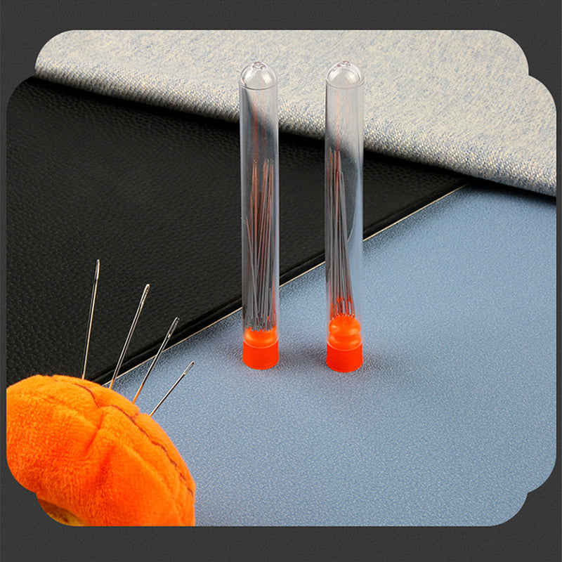EmbroiMaster – Scharfe Nähnadel-Set mit großem Öhr