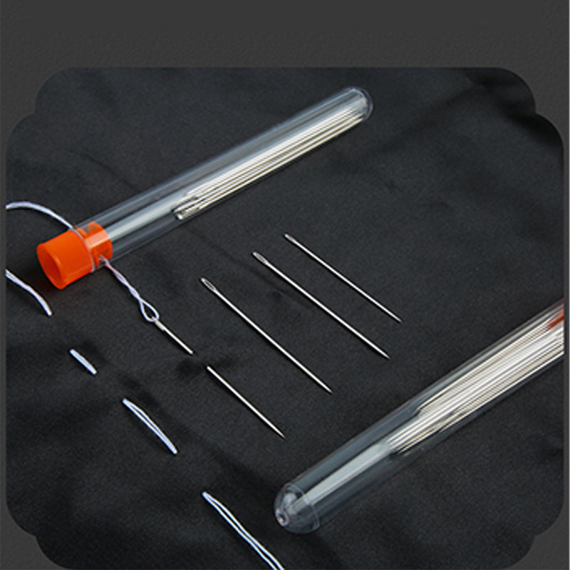 EmbroiMaster – Scharfe Nähnadel-Set mit großem Öhr