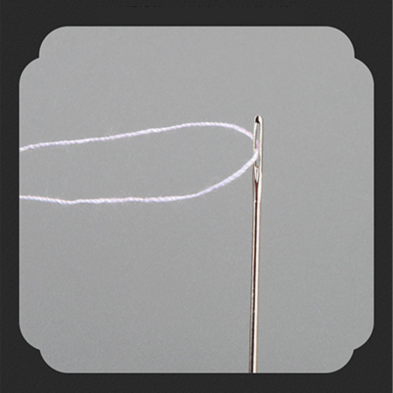 EmbroiMaster – Scharfe Nähnadel-Set mit großem Öhr