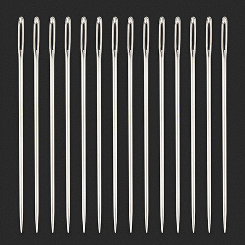 EmbroiMaster – Scharfe Nähnadel-Set mit großem Öhr