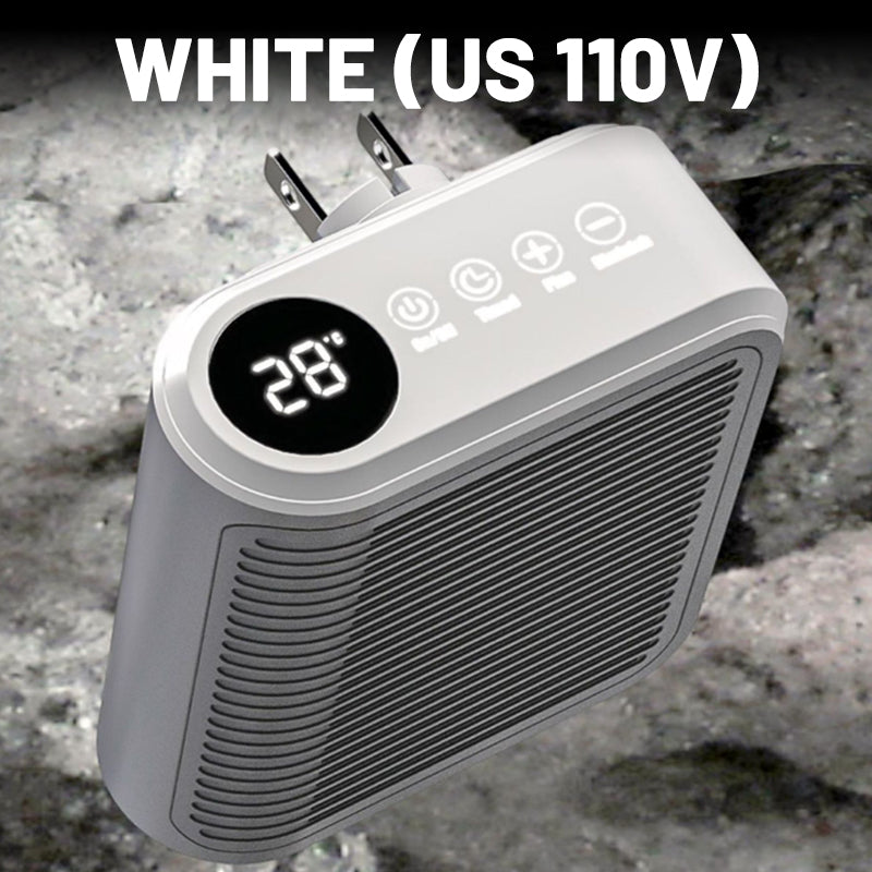 HeatWave – Kompakte Wandheizung mit Thermostat & Timer