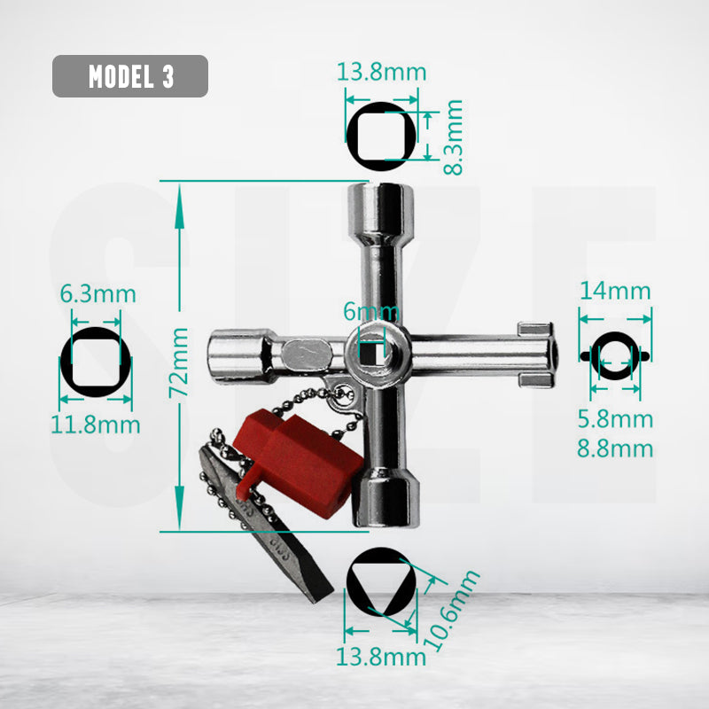 1+1 GRATIS | KeyWrench – Ein Schlüssel für unzählige Anwendungen