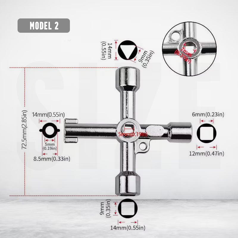 1+1 GRATIS | KeyWrench – Ein Schlüssel für unzählige Anwendungen