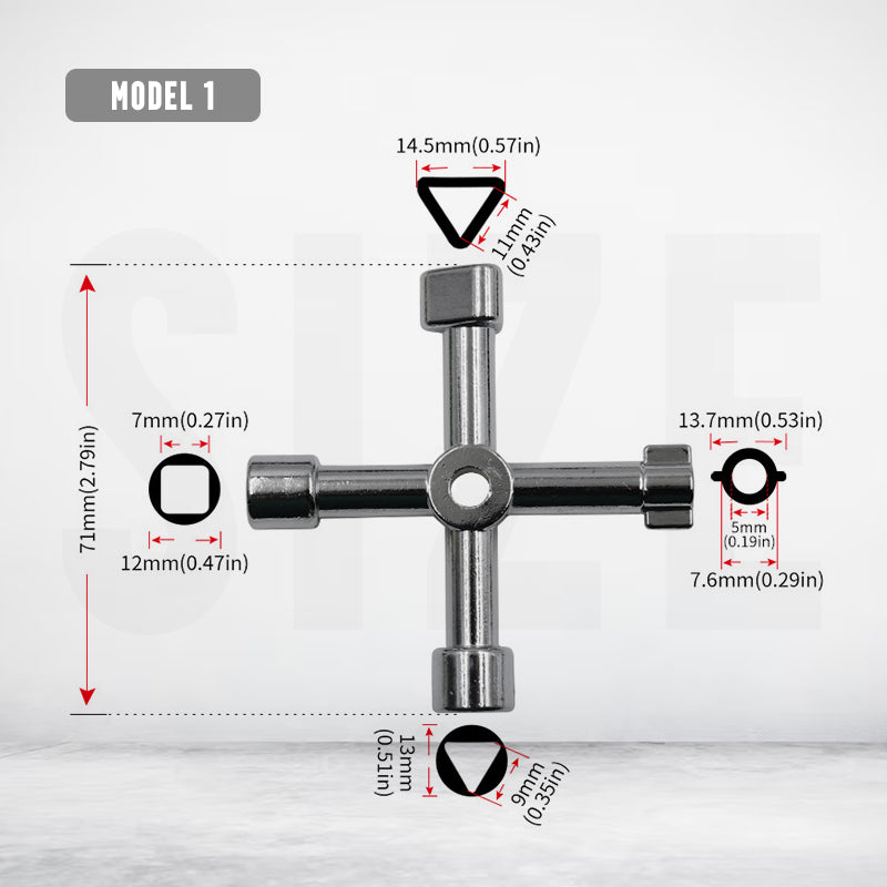 1+1 GRATIS | KeyWrench – Ein Schlüssel für unzählige Anwendungen