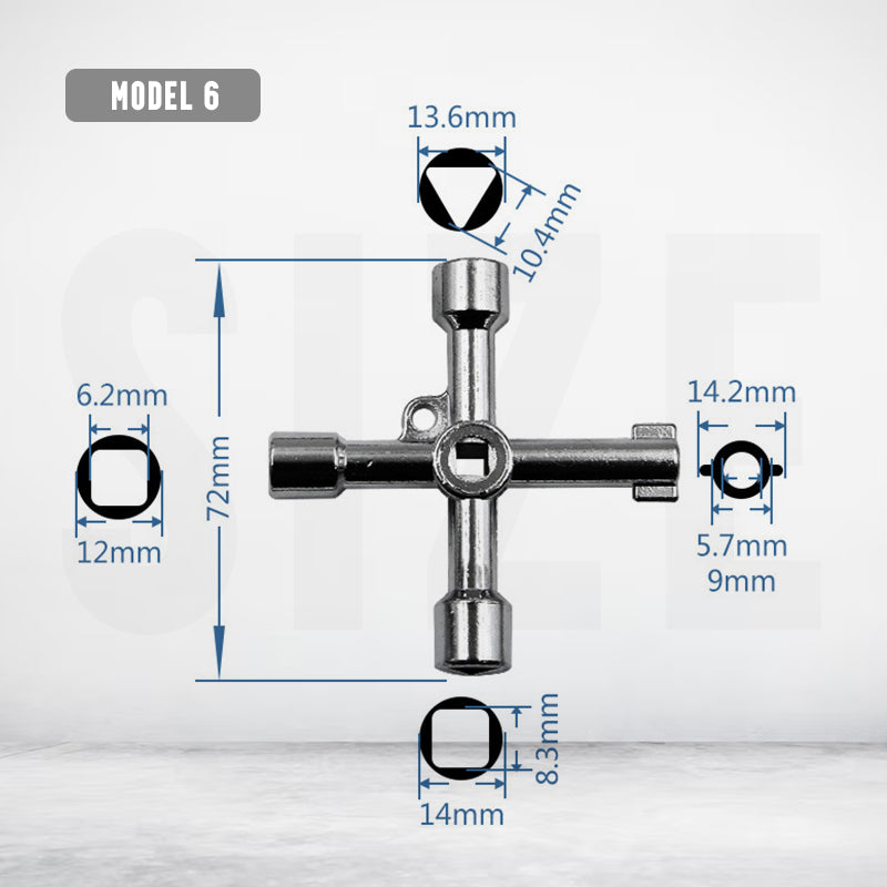 1+1 GRATIS | KeyWrench – Ein Schlüssel für unzählige Anwendungen