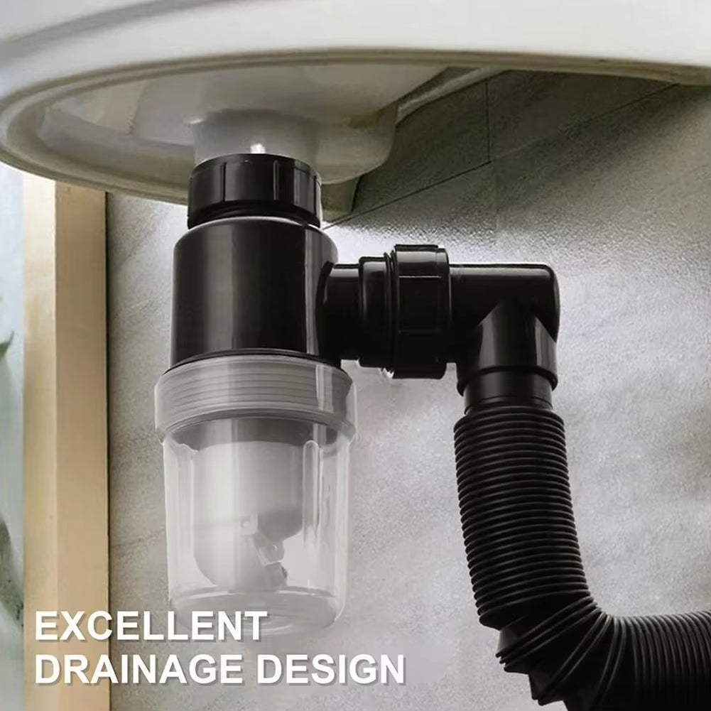 FreshGuard – Becken-Einsatz mit Anti-Clog- und Geruchsfilter!