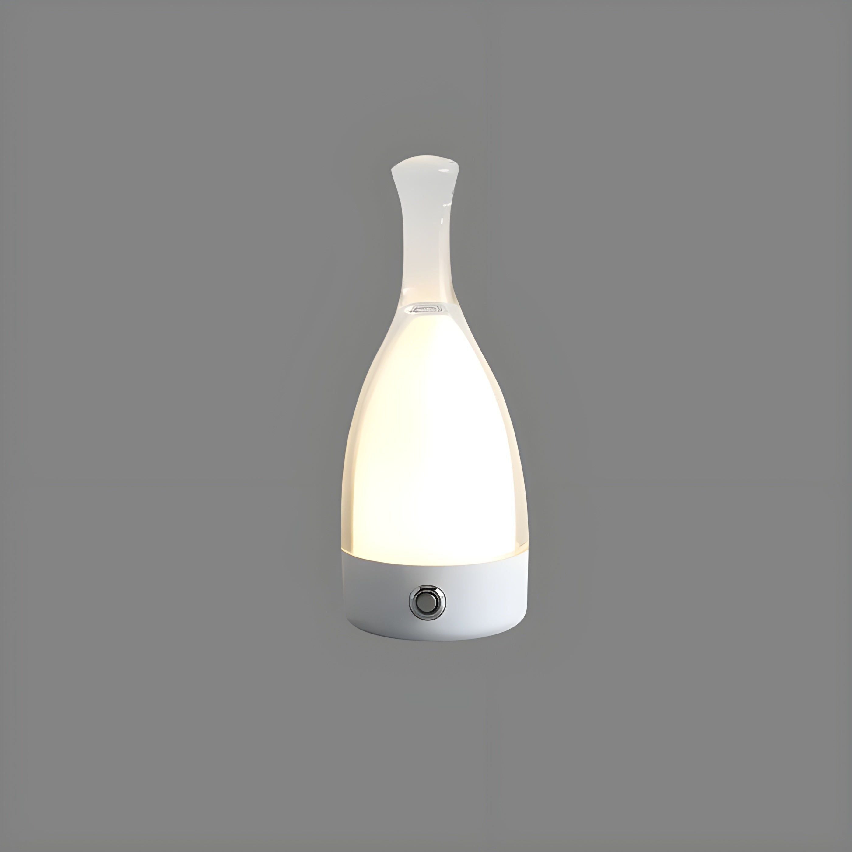 Lumora LED Tischlampe | Weinflaschen-Design | Warmweißes Licht | Wiederaufladbar & Kabellos