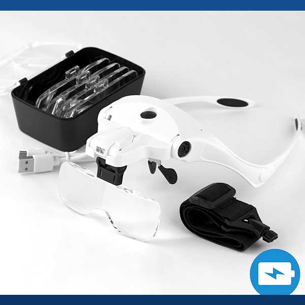 DetailVision™ – Deine LED-Lupenbrille für präzises Arbeiten