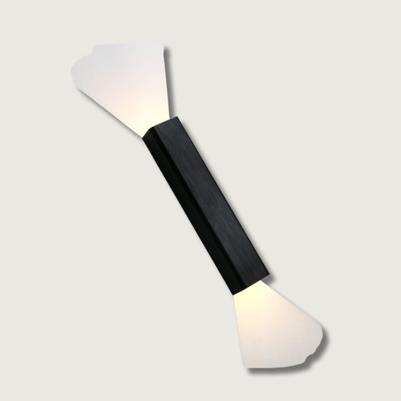 LumoSphere | Solar Up-Down Wandleuchte LED | Energiesparend & Automatisch | 3 Lichtfarben
