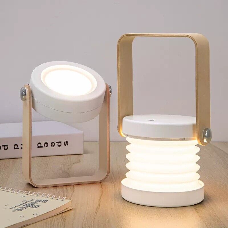 50% Rabatt | LuminaTwist - Zusammenklappbare LED-Nachtlampe