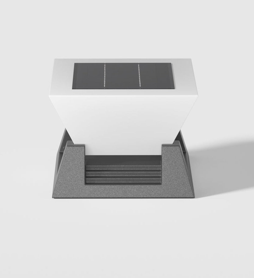 Lumora Solar-Wandleuchte für Außenbereiche | Automatischer Lichtsensor, IP65 wetterfest, bis 12h Leuchtdauer | Ideal für Garten, Terrasse, Hauswand & Eingangsbereich