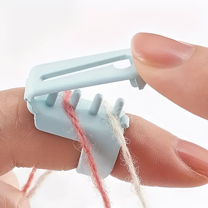 1+1 GRATIS | KnitRing™ - Garnführungsring zum Häkeln und Stricken [Letzter Tag Rabatt]