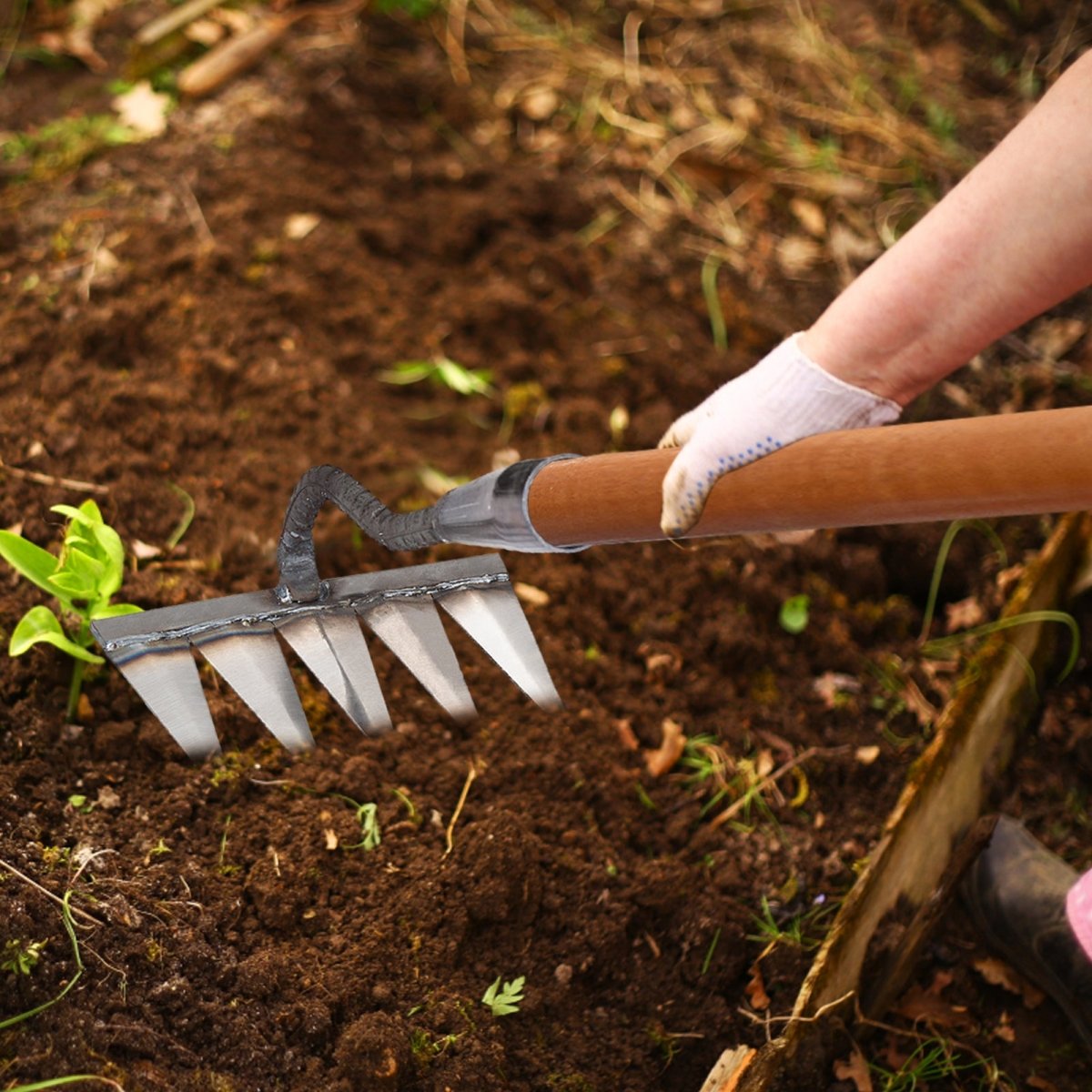 50% Rabatt | GardenRake - Unkrautharke Werkzeug  [Letzter Tag Rabatt]