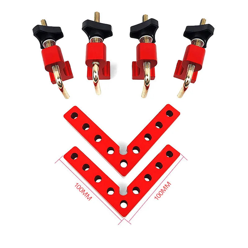 1+1 Gratis SquareClamps™ Halten Sie Ihre Holzarbeiten immer an Ort