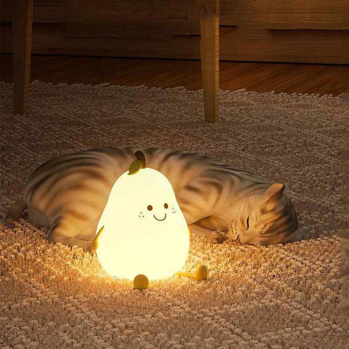 GlowyPear - Wiederaufladbare Birnen-Nachtlampe